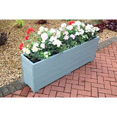Wild Thyme 6ft Wooden Planter - 180x32x53 (cm) great for Bamboo Screening