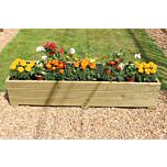 LARGE WIDE WOODEN GARDEN PLANTER TROUGH 150cm LENGTH **FREE LINING & FREE GIFT**