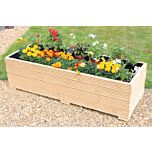 BR Garden Wooden Garden Planter extra large & Extra Deep 180x56x43 (cm) ** FREE GIFT with this planter**