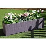 Purple 5ft Wooden Planter Box - 150x32x43 (cm) great for Screening and Flowers