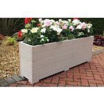 Muted Clay 5ft Wooden Planter Box - 140x32x53 (cm) great for Bamboo Screening