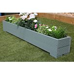 BR Garden Wild Thyme 5ft Wooden Planter Box - 150x22x23 (cm) great for Balconies and Herb Gardens  + Free Gift