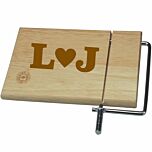 Mrs & Mrs Engraved Wooden Cheeseboard