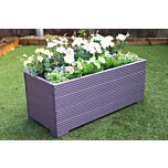 120x44x43 - Purple Wooden Garden Planter