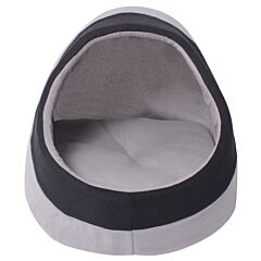 Cat Cubby Grey and Black XL