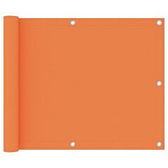 Balcony Screen Orange 75x500 cm Oxford Fabric