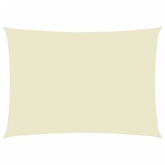 Sunshade Sail Oxford Fabric Rectangular 6x8 m Cream