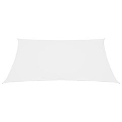 Sunshade Sail Oxford Fabric Rectangular 5x7 m White