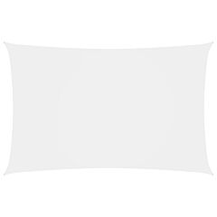 Sunshade Sail Oxford Fabric Rectangular 5x8 m White