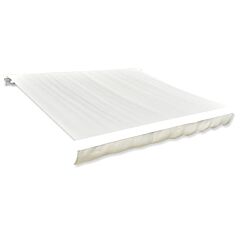 Awning Top Sunshade Canvas Cream 6x3m (Frame Not Included)
