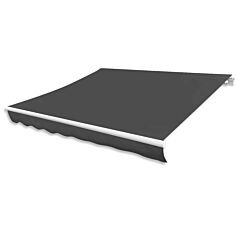 Awning Top Sunshade Canvas Anthracite 500x300 cm