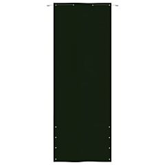 Balcony Screen Dark Green 80x240 cm Oxford Fabric
