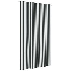 Balcony Screen Anthracite and White 140x240 cm Oxford Fabric
