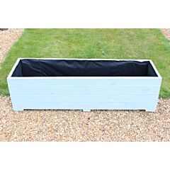 Light Blue 5ft Wooden Planter Box - 150x44x43 (cm) great for Vegetable Gardens