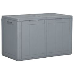 Garden Storage Box 180L Grey PP