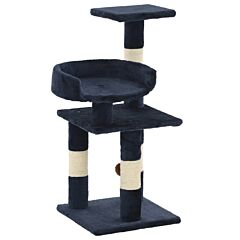Cat Tree with Sisal Scratching Posts 65 cm Blue