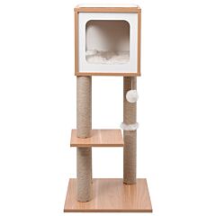 Cat Tree with Sisal Scratching Mat 90 cm