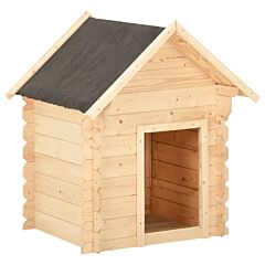 Dog House 150x80x100 cm Solid Pine Wood 14 mm