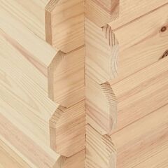 Dog House 150x120x80 cm Solid Pine Wood 14 mm