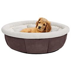 Dog Bed 70x70x26 cm Brown