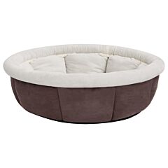 Dog Bed 70x70x26 cm Brown