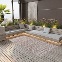 Outdoor Carpet Brown 120x180 cm PP