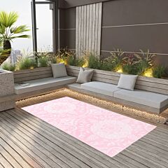 Outdoor Carpet Pink 80x150 cm PP