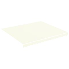Replacement Fabric for Awning Cream 4x3.5 m