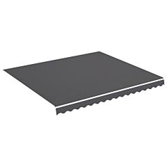 Replacement Fabric for Awning Anthracite 4x3.5 m