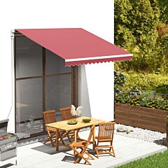 Replacement Fabric for Awning Burgundy Red 3x2.5 m