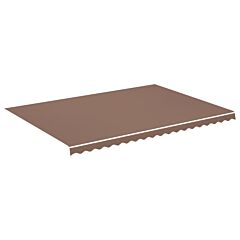 Replacement Fabric for Awning Brown 5x3.5 m
