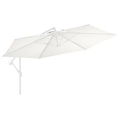 Replacement Fabric for Cantilever Umbrella Sand White 350 cm