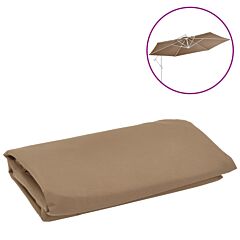 Replacement Fabric for Cantilever Umbrella Taupe 350 cm