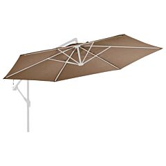 Replacement Fabric for Cantilever Umbrella Taupe 350 cm