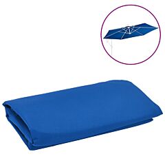 Replacement Fabric for Cantilever Umbrella Azure Blue 350 cm