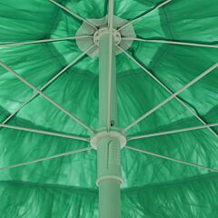 Beach Umbrella Green 180 cm