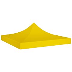 Party Tent Roof 2x2 m Yellow 270 g/m²