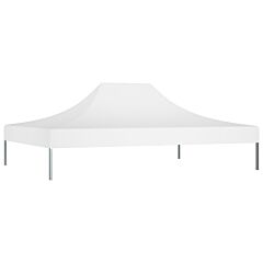 Party Tent Roof 4x3 m White 270 g/m²