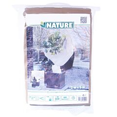 Nature Winter Fleece Cover 60 g/sqm Beige 2x5 m
