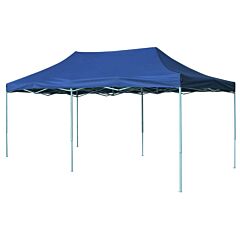 Foldable Tent Pop-Up 3x6 m Blue