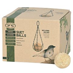 Esschert Design 4-Season Bird Suet Balls Including Holder