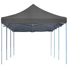Folding Pop-up Party Tent 3x9 m Anthracite