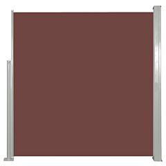Retractable Side Awning 140 x 300 cm Brown