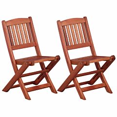 Children's Dining Chairs 2 pcs Solid Eucalyptus Wood