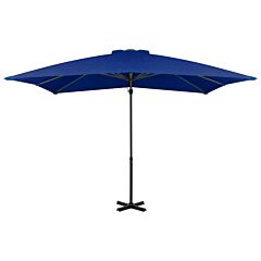 Cantilever Umbrella with Aluminium Pole Azure Blue 250x250 cm