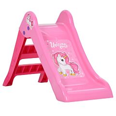 Slide for Kids Foldable 111 cm Pink