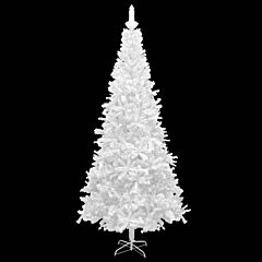 vidaXL Artificial Christmas Tree L 240 cm White