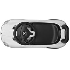 vidaXL Mercedes Benz Foot-Powered Kids Car White