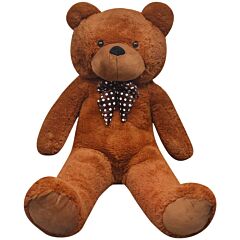 vidaXL Teddy Bear Cuddly Toy Plush Brown 170 cm