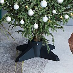 vidaXL Christmas Tree Stand Green 55.5x55.5x15 cm